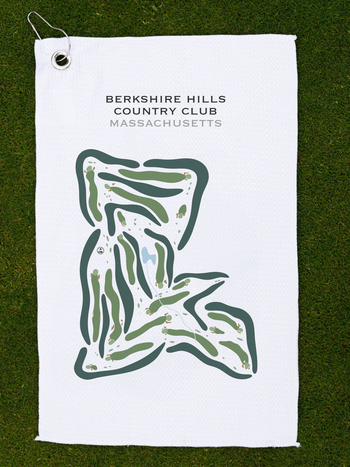 Berkshire Hills Country Club, Massachusetts - Printed Golf Courses