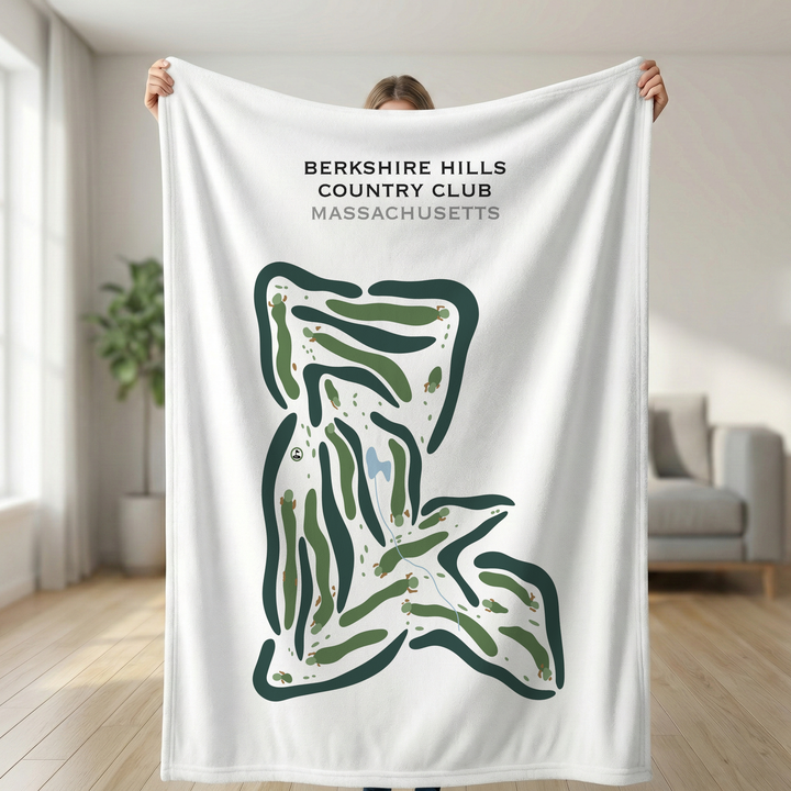 Berkshire Hills Country Club, Massachusetts - Printed Golf Courses