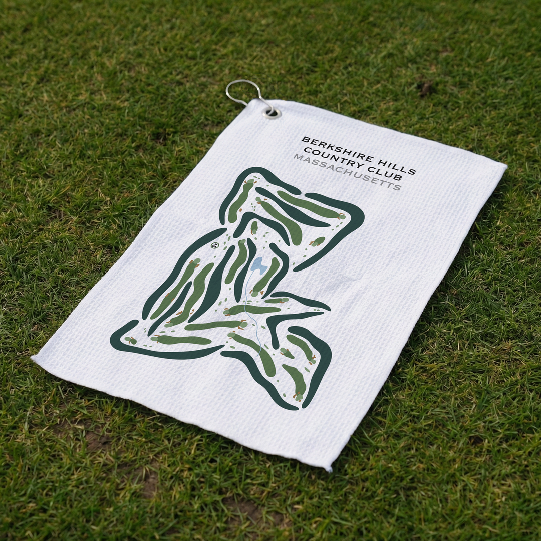 Berkshire Hills Country Club, Massachusetts - Printed Golf Courses