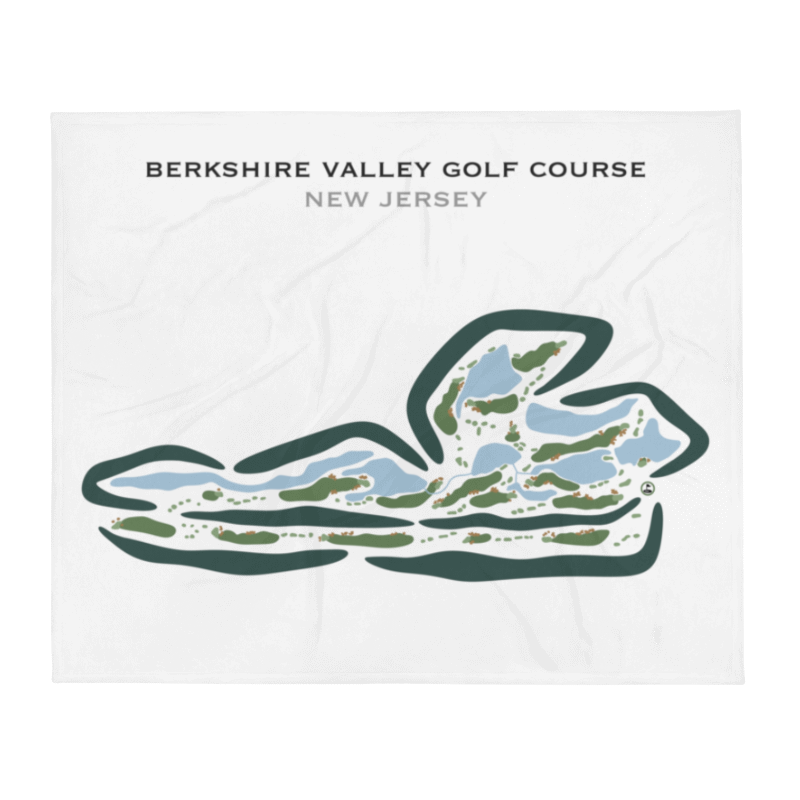 Berkshire Valley Golf Course, New Jersey - Printed Golf Courses