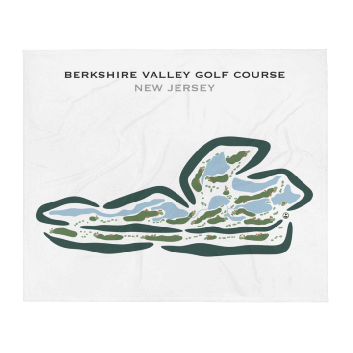 Berkshire Valley Golf Course, New Jersey - Printed Golf Courses