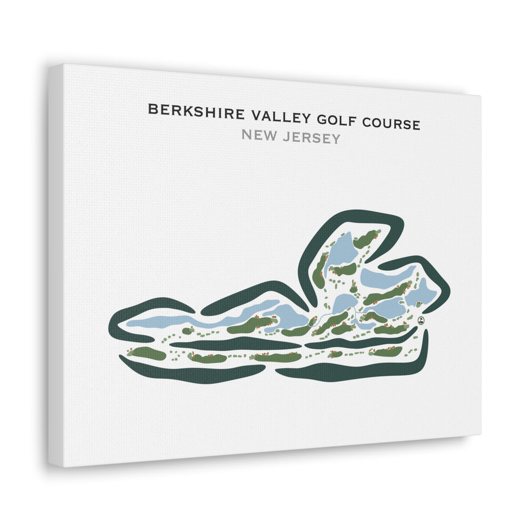 Berkshire Valley Golf Course, New Jersey - Printed Golf Courses