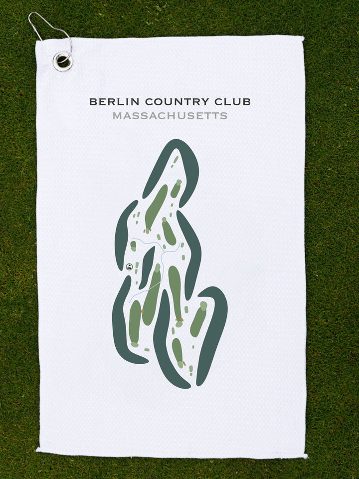 Berlin Country Club, Massachusetts - Printed Golf Courses