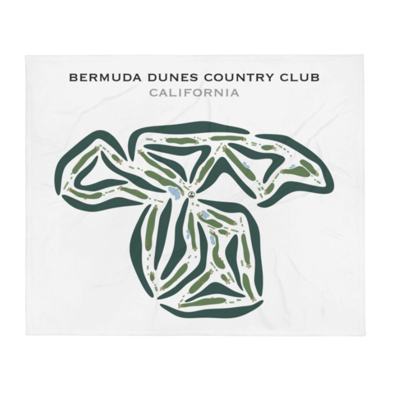 Bermuda Dunes Country Club, California - Printed Golf Courses