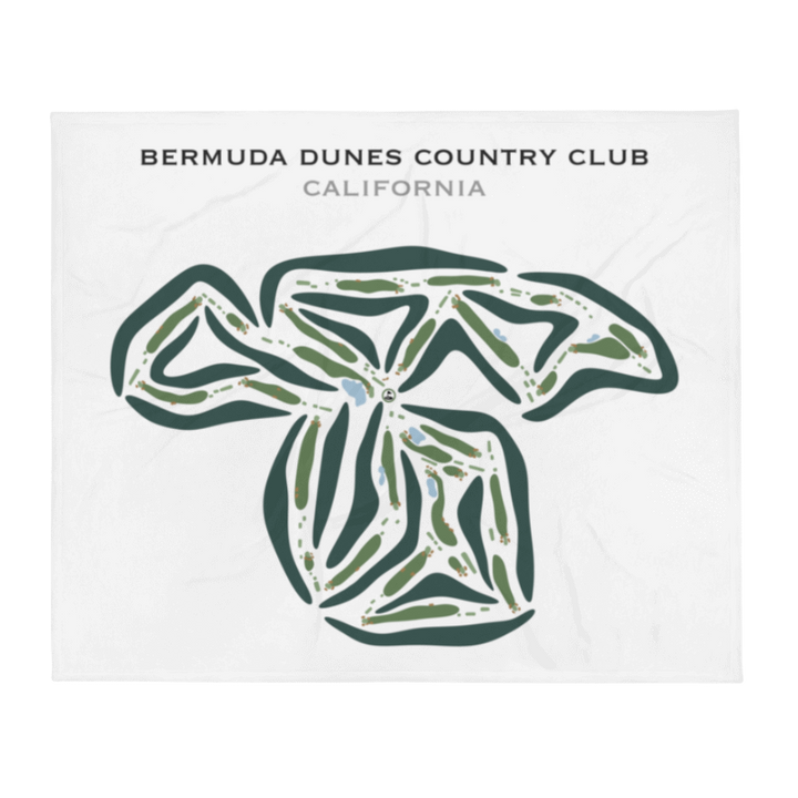 Bermuda Dunes Country Club, California - Printed Golf Courses