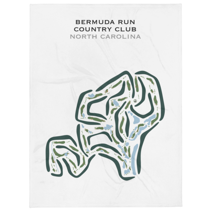 Bermuda Run Country Club, North Carolina - Printed Golf Courses