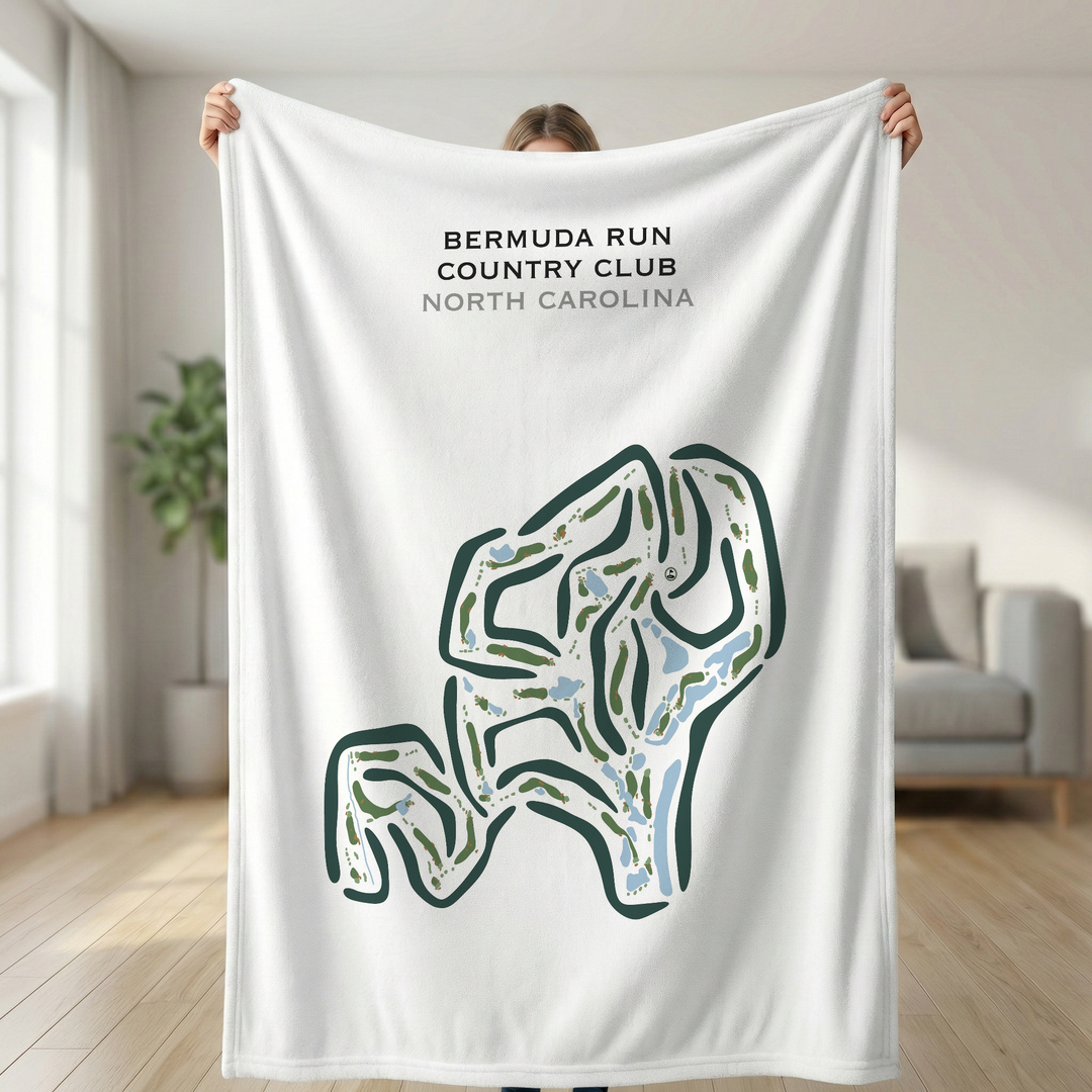 Bermuda Run Country Club, North Carolina - Printed Golf Courses