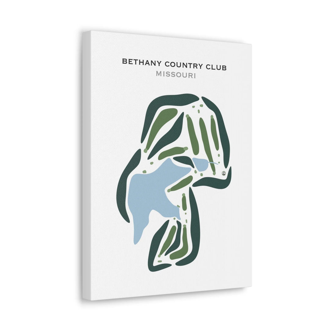 Bethany Country Club, Missouri - Printed Golf Courses