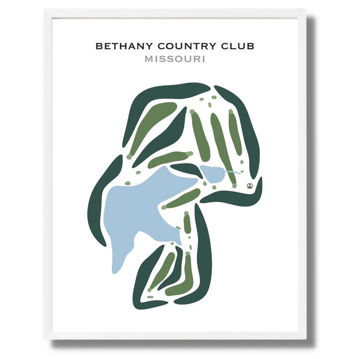 Bethany Country Club, Missouri - Printed Golf Courses
