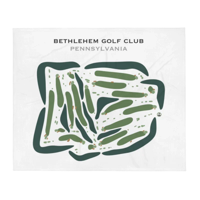 Bethlehem Golf Club, Pennsylvania - Printed Golf Courses