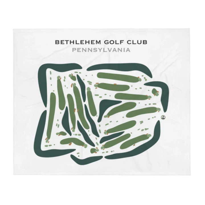 Bethlehem Golf Club, Pennsylvania - Printed Golf Courses