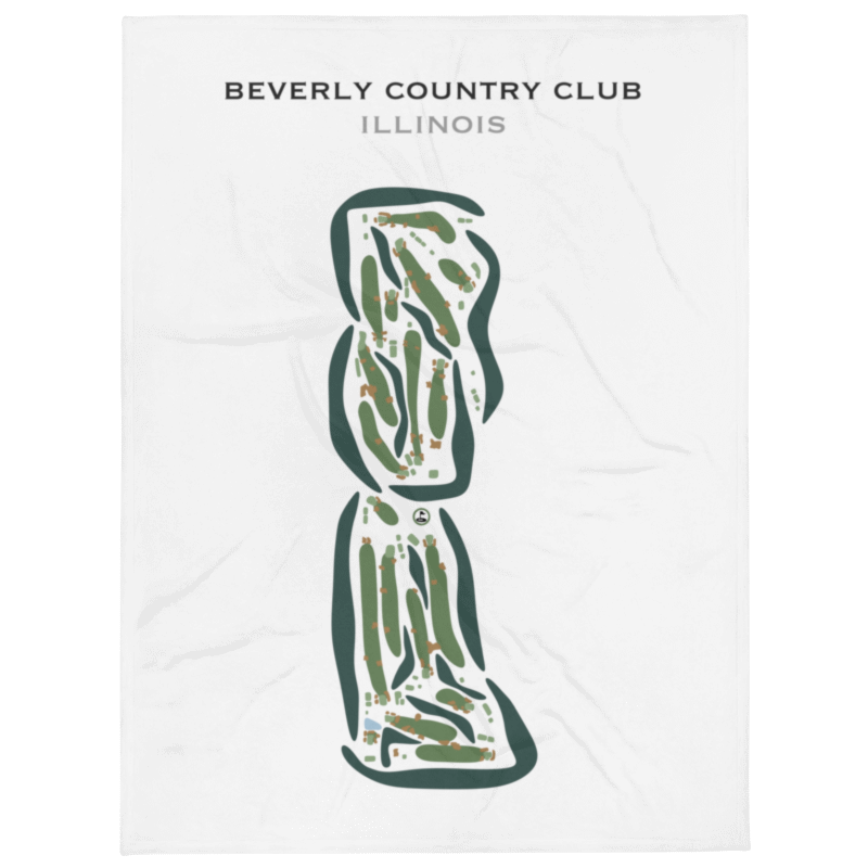 Beverly Country Club, Illinois - Printed Golf Courses