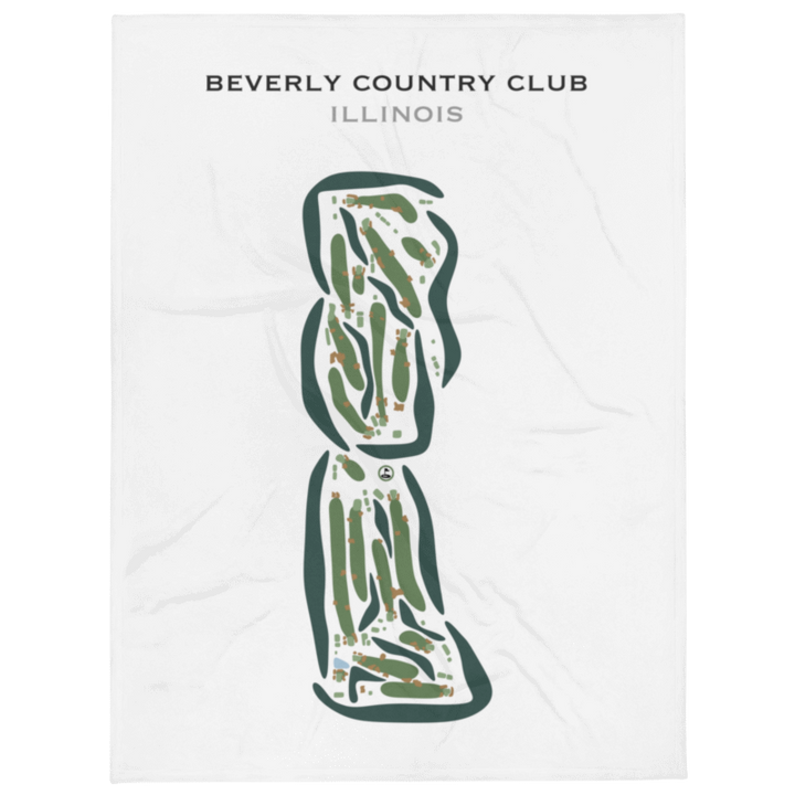 Beverly Country Club, Illinois - Printed Golf Courses