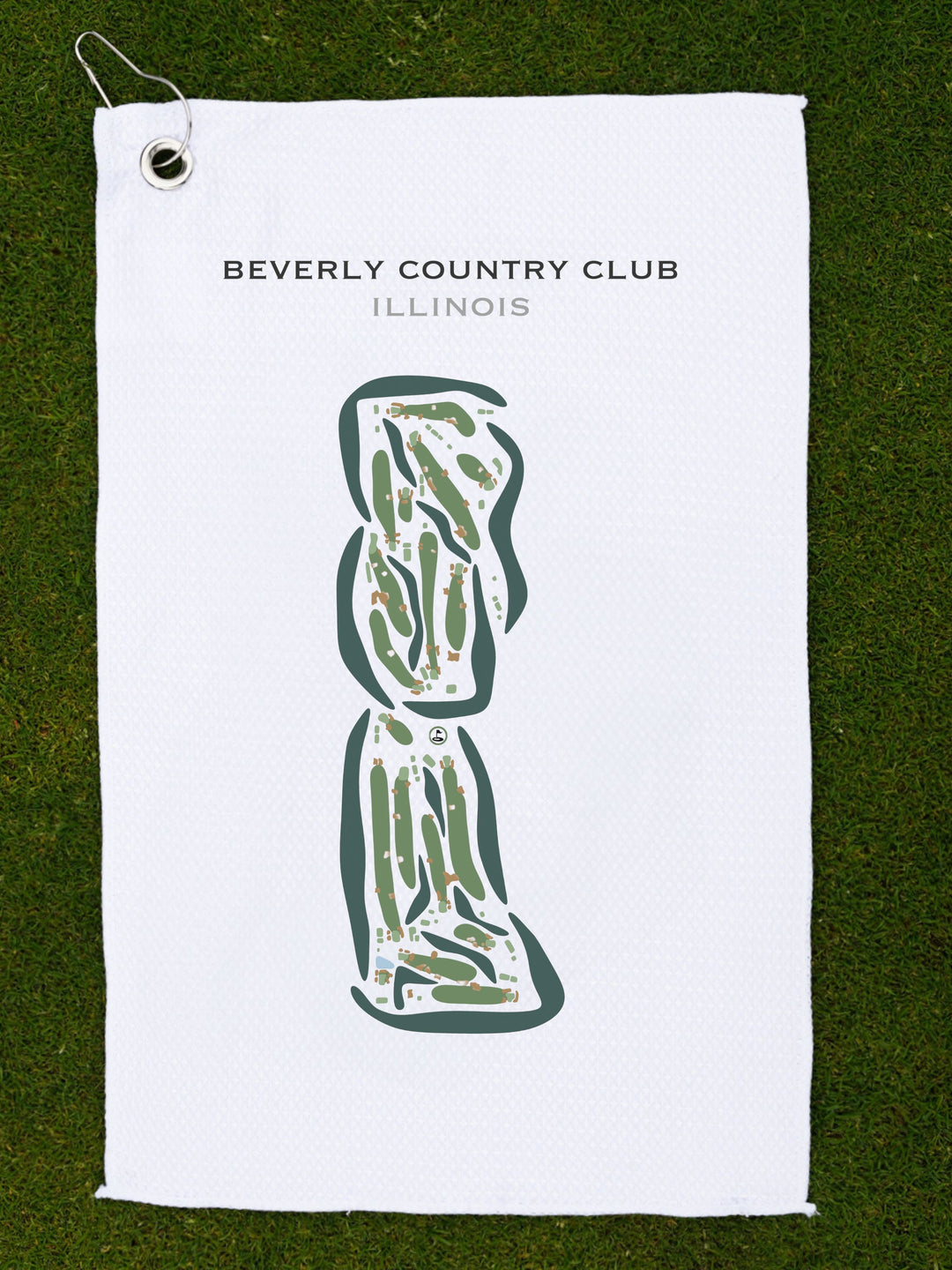 Beverly Country Club, Illinois - Printed Golf Courses