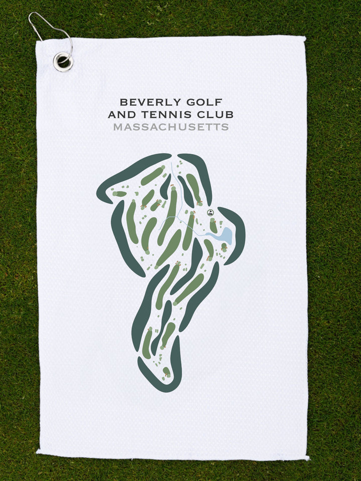 Beverly Golf & Tennis Club, Massachusetts - Printed Golf Courses