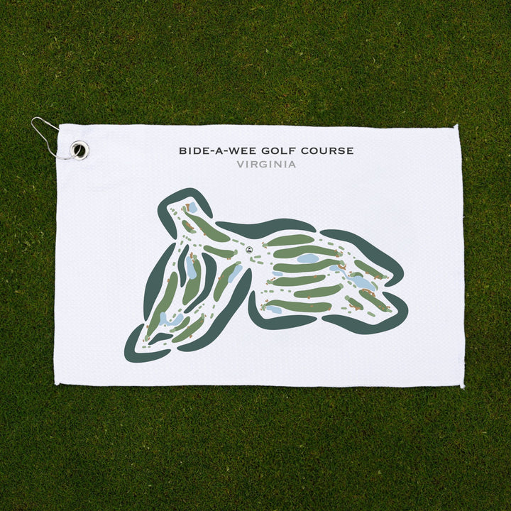 Bide-A-Wee Golf Course, Virginia - Printed Golf Courses