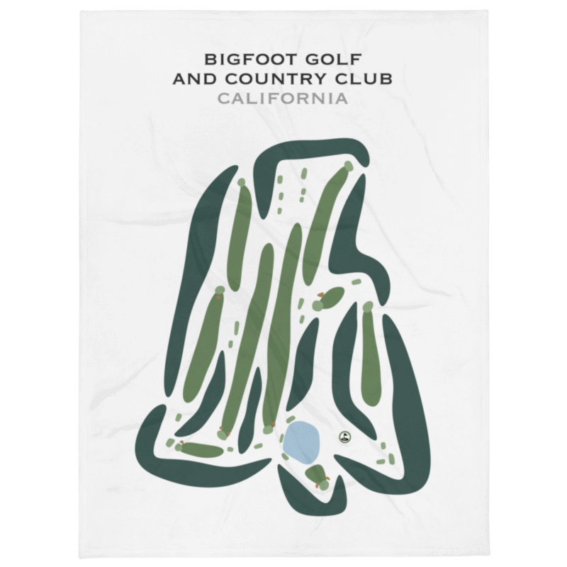 Bigfoot Golf & Country Club, California - Printed Golf Courses