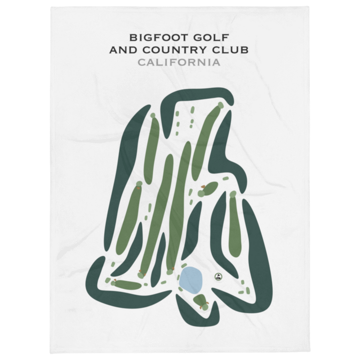 Bigfoot Golf & Country Club, California - Printed Golf Courses