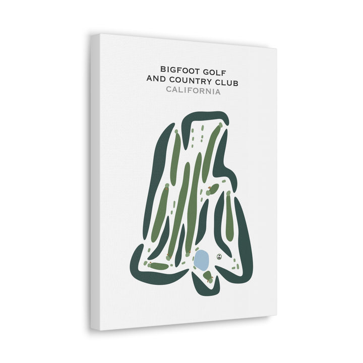 Bigfoot Golf & Country Club, California - Printed Golf Courses