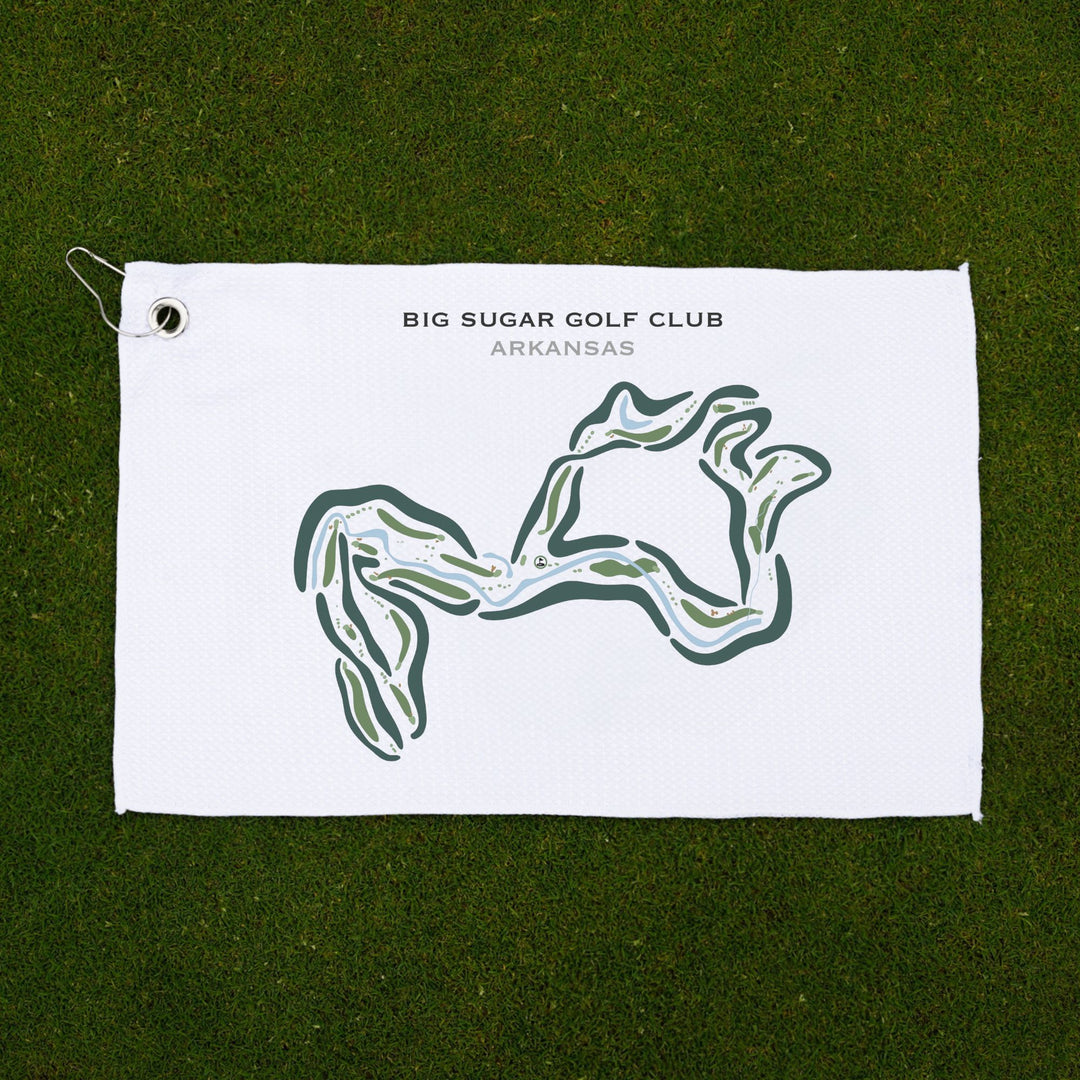 Big Sugar Golf Club, Arkansas - Printed Golf Courses