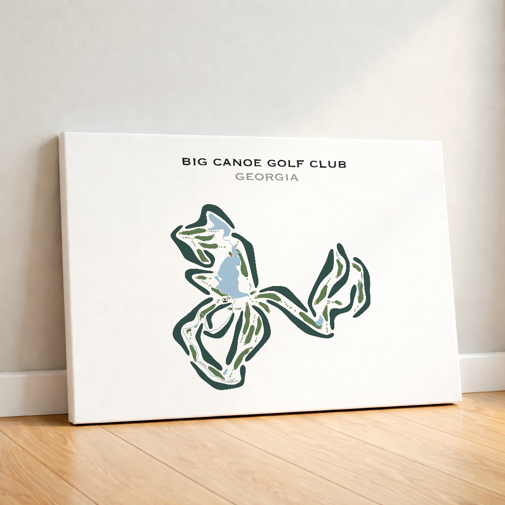 Big Canoe Golf Club, Georgia - Printed Golf Courses
