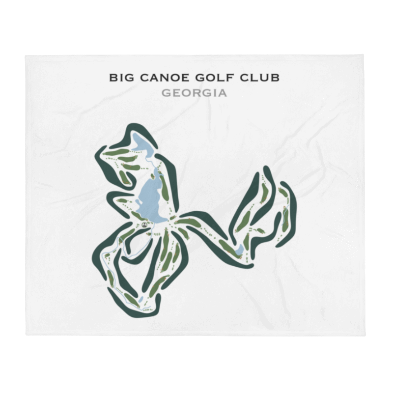 Big Canoe Golf Club, Georgia - Printed Golf Courses