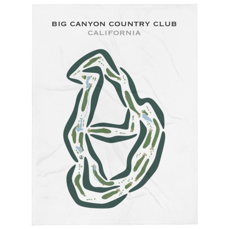 Big Canyon Country Club, California - Printed Golf Courses