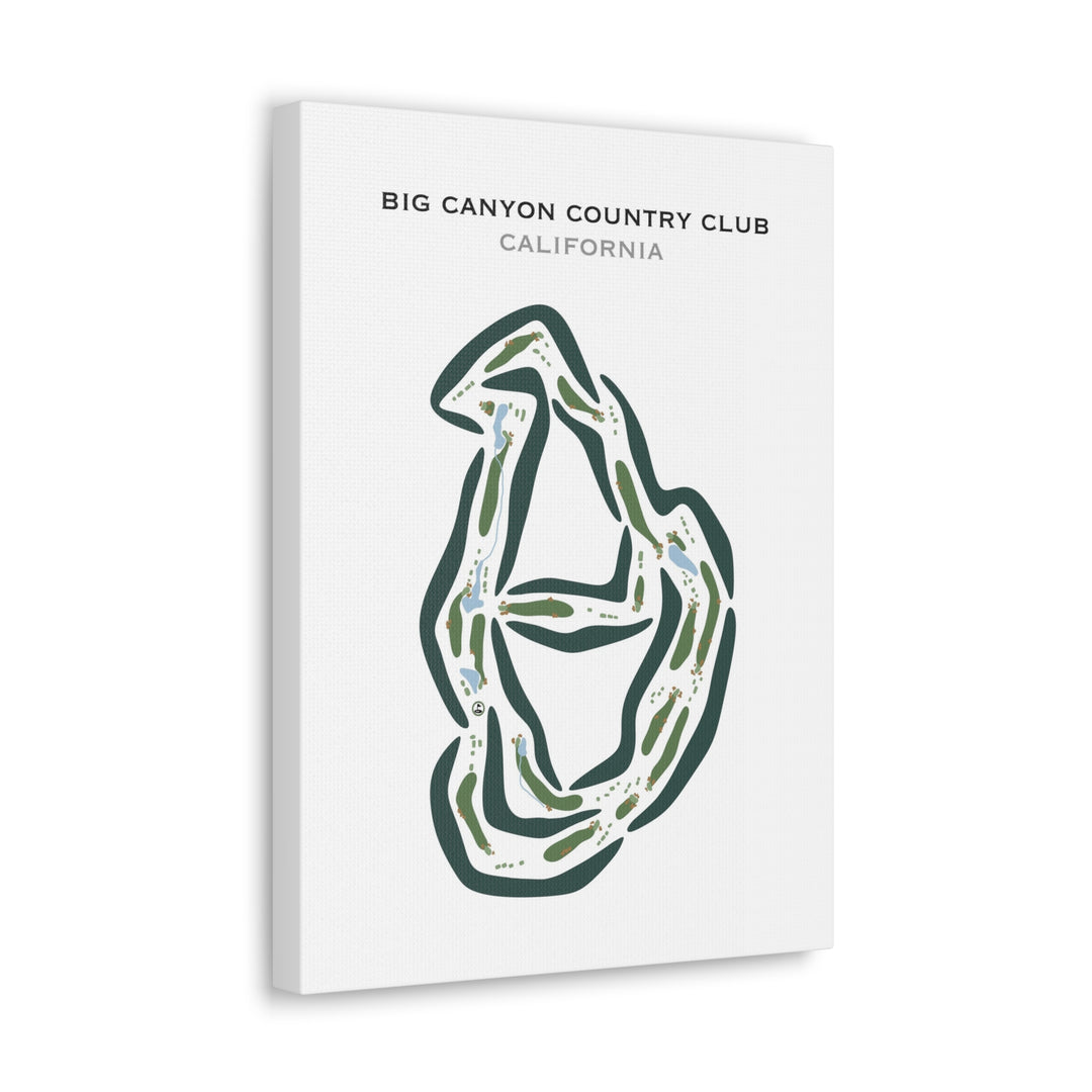 Big Canyon Country Club, California - Printed Golf Courses