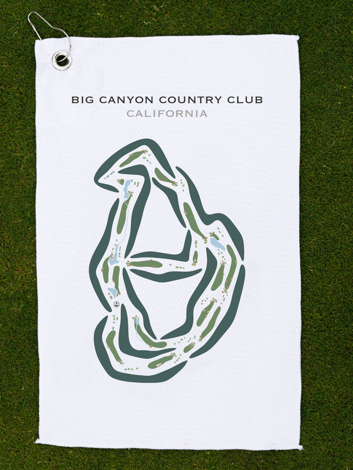 Big Canyon Country Club, California - Printed Golf Courses