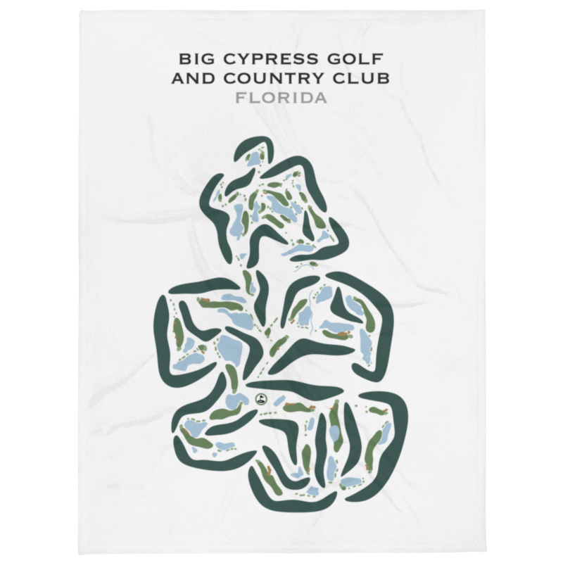 Big Cypress Golf & Country Club, Florida - Printed Golf Courses