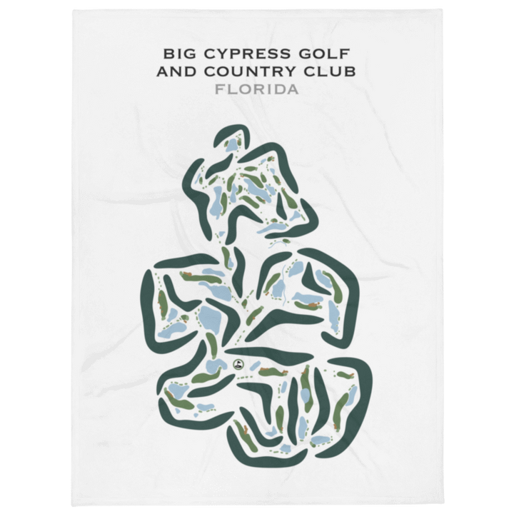 Big Cypress Golf & Country Club, Florida - Printed Golf Courses