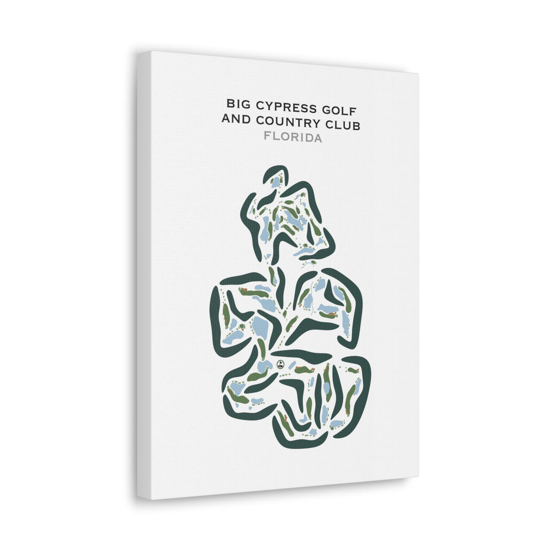 Big Cypress Golf & Country Club, Florida - Printed Golf Courses