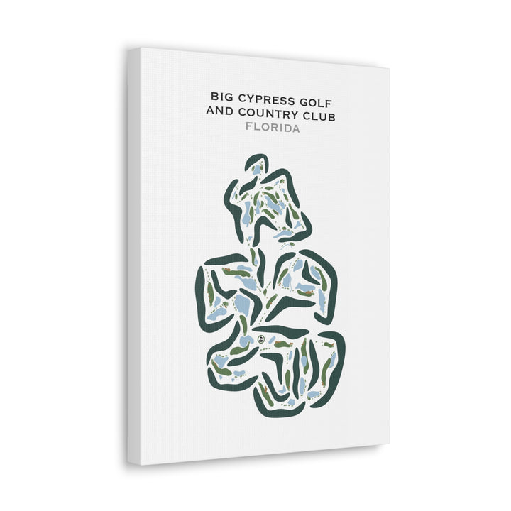 Big Cypress Golf & Country Club, Florida - Printed Golf Courses