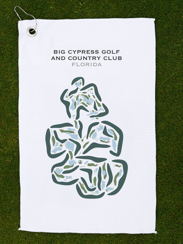 Big Cypress Golf & Country Club, Florida - Printed Golf Courses