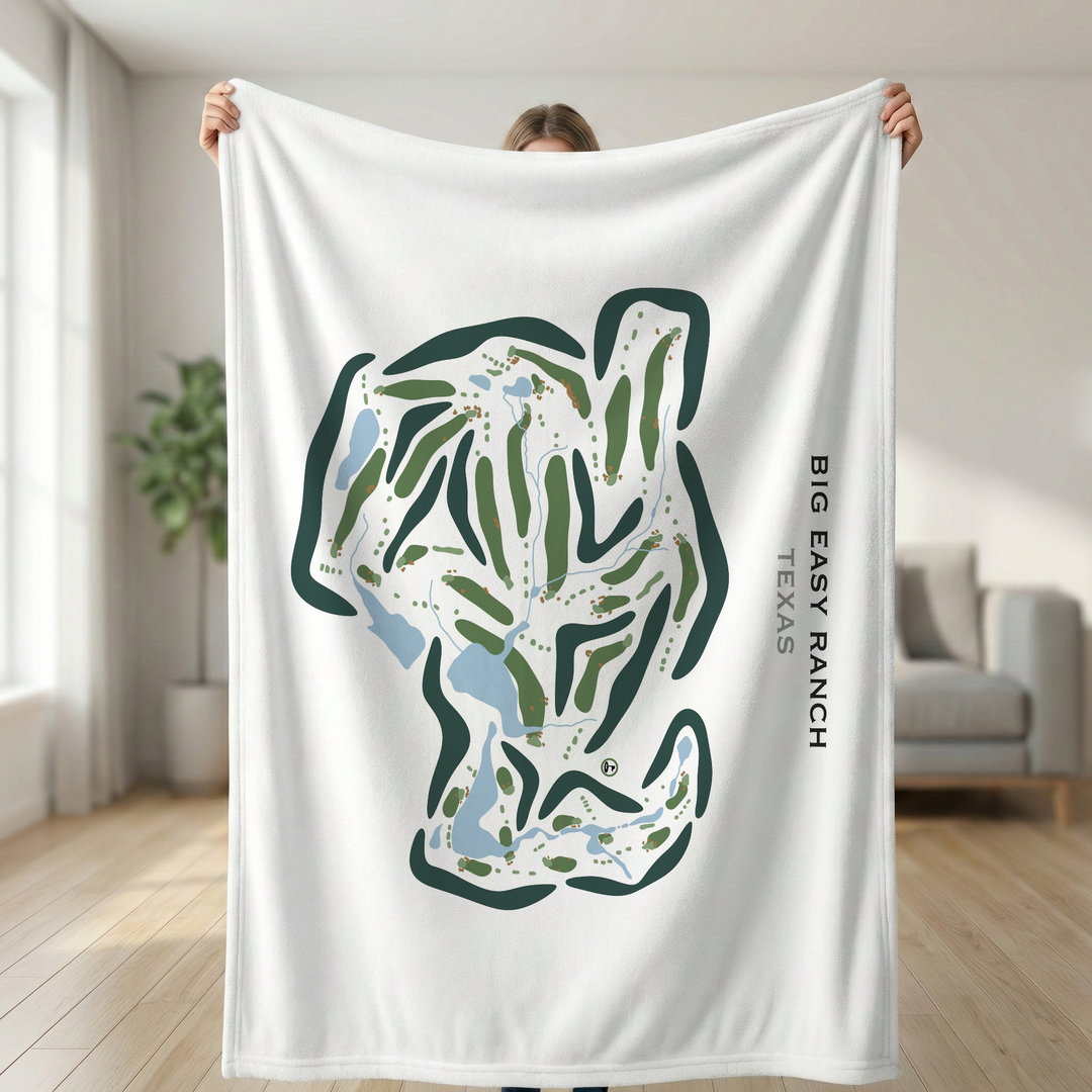 Big Easy Ranch, Texas - Printed Golf Courses