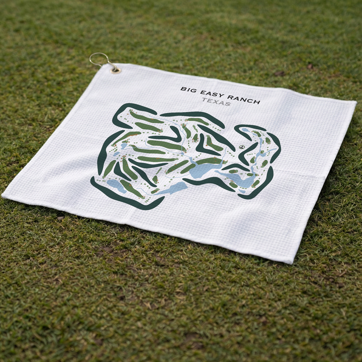Big Easy Ranch, Texas - Printed Golf Courses