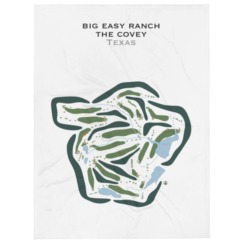 Big Easy Ranch - The Covey, Texas - Printed Golf Courses