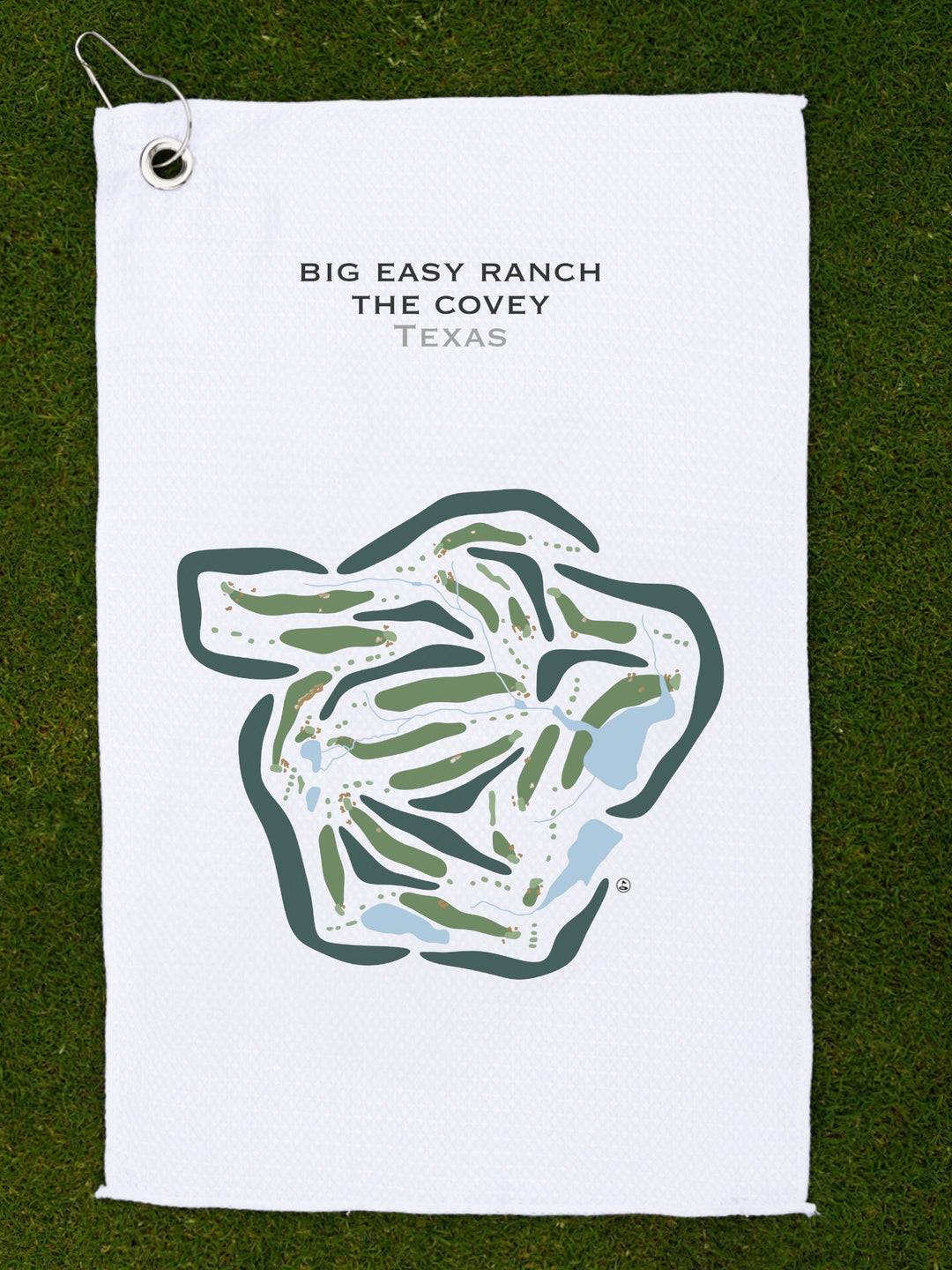 Big Easy Ranch - The Covey, Texas - Printed Golf Courses