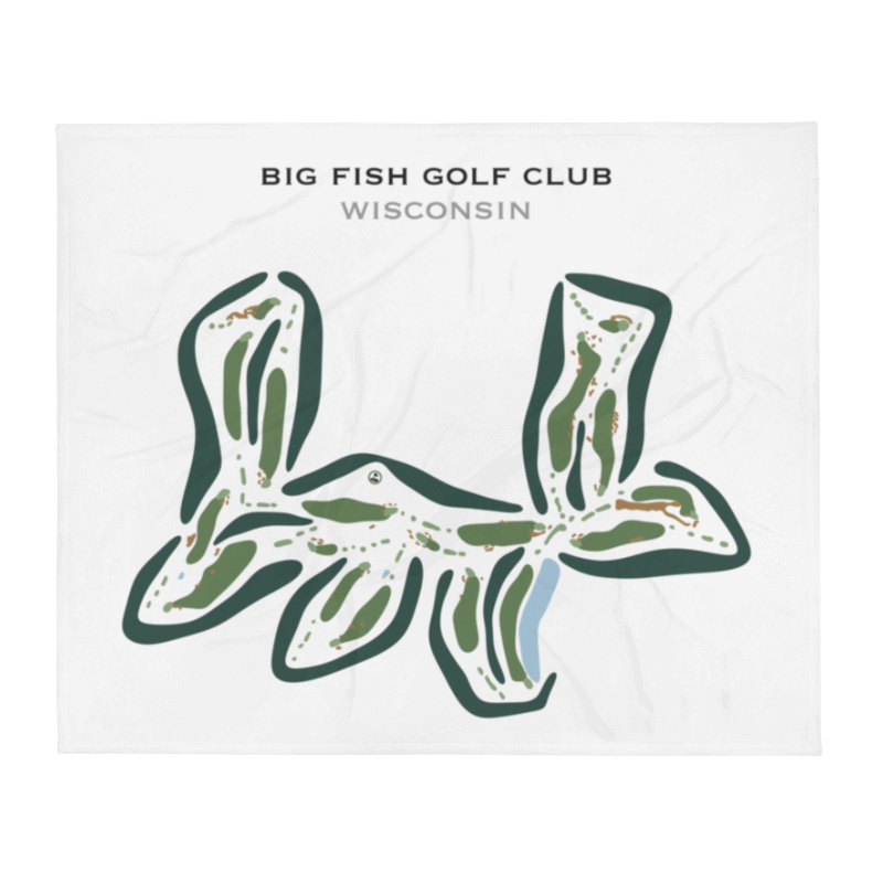 Big Fish Golf Club, Wisconsin - Printed Golf Courses