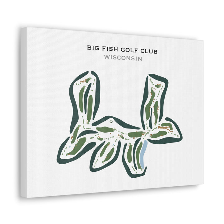 Big Fish Golf Club, Wisconsin - Printed Golf Courses