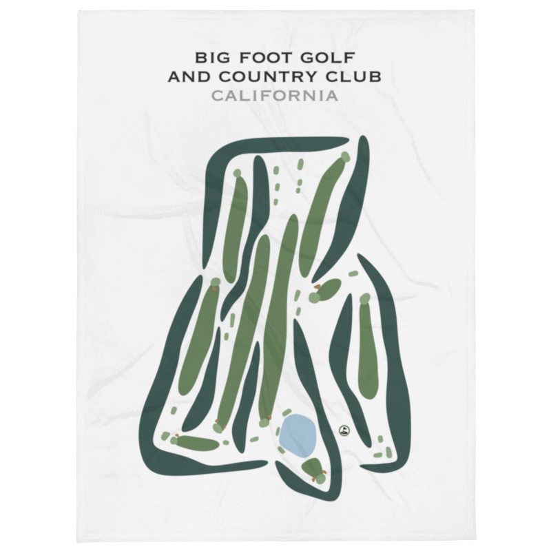 Bigfoot Golf & Country Club, California - Printed Golf Courses