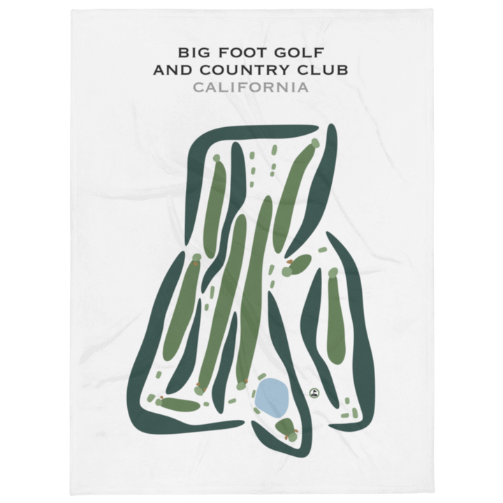 Bigfoot Golf & Country Club, California - Printed Golf Courses