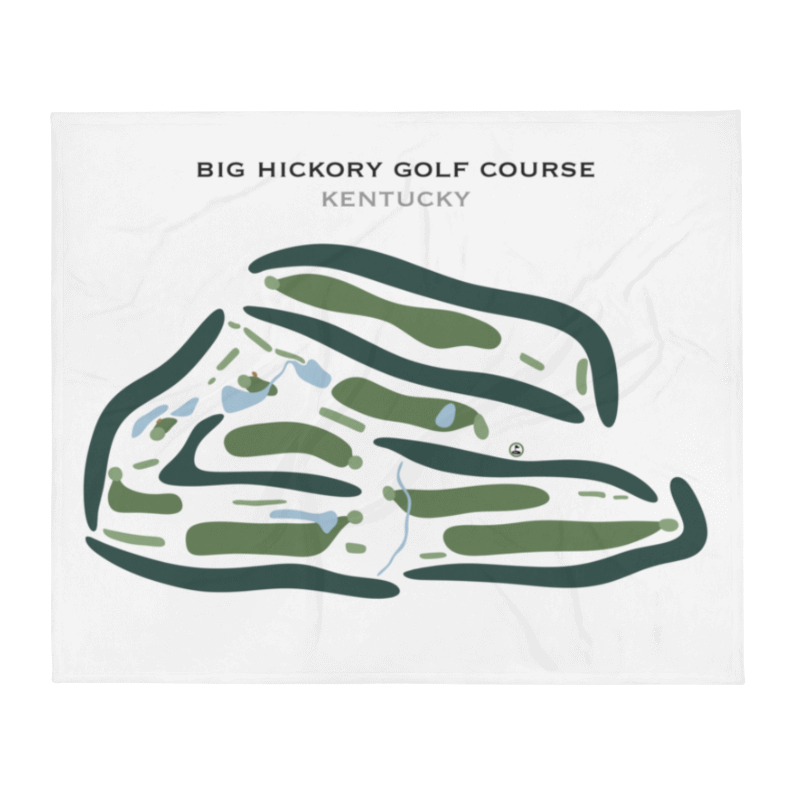 Big Hickory Golf Course, Kentucky - Printed Golf Courses