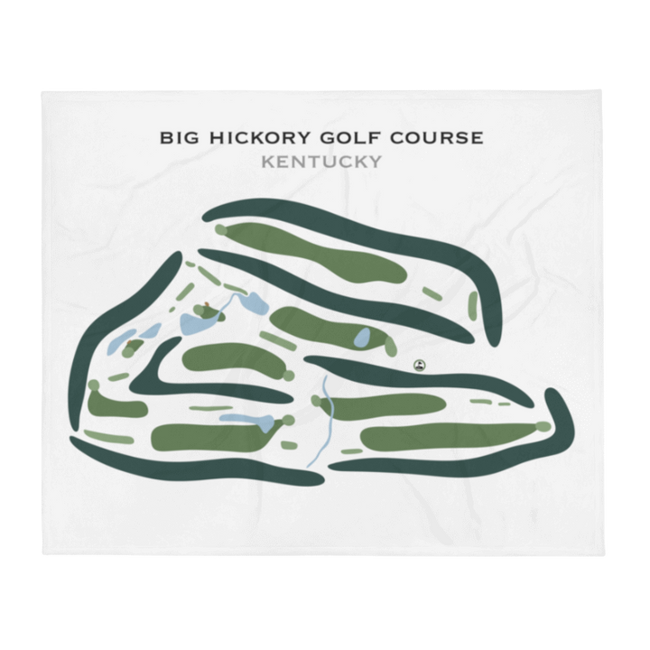 Big Hickory Golf Course, Kentucky - Printed Golf Courses