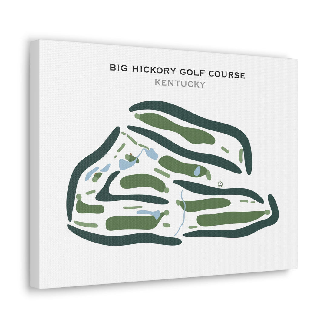 Big Hickory Golf Course, Kentucky - Printed Golf Courses
