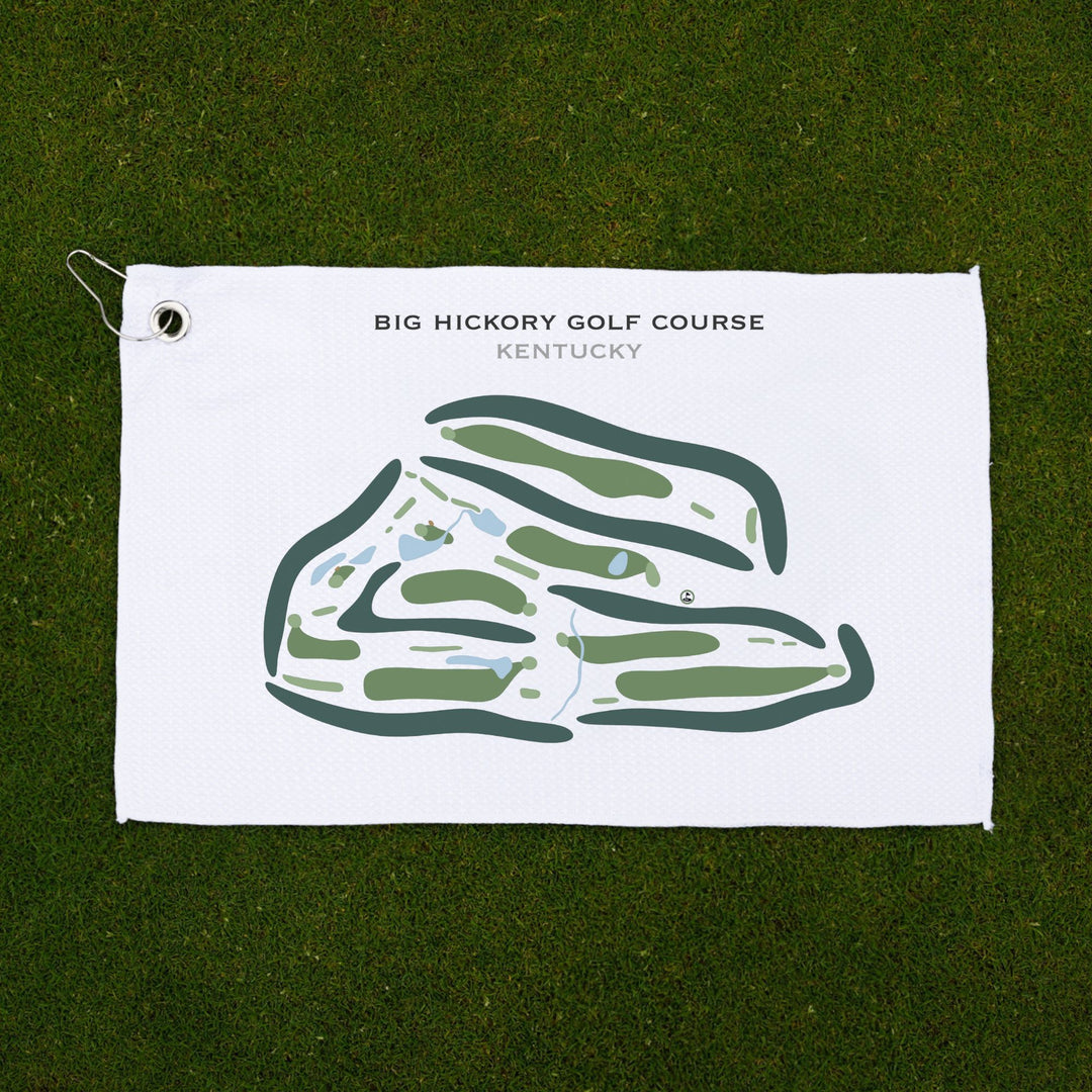 Big Hickory Golf Course, Kentucky - Printed Golf Courses