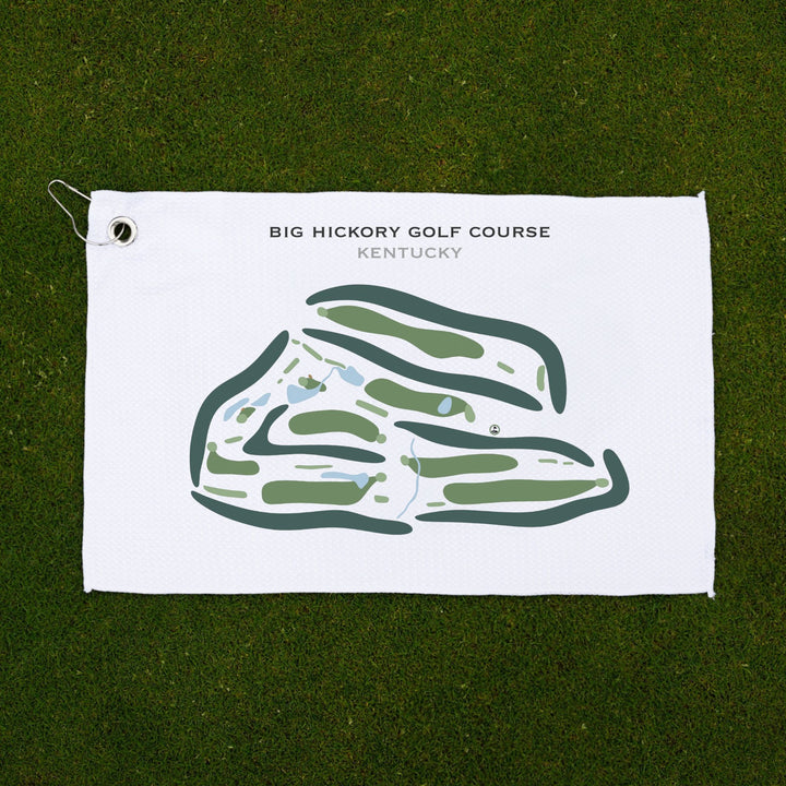 Big Hickory Golf Course, Kentucky - Printed Golf Courses