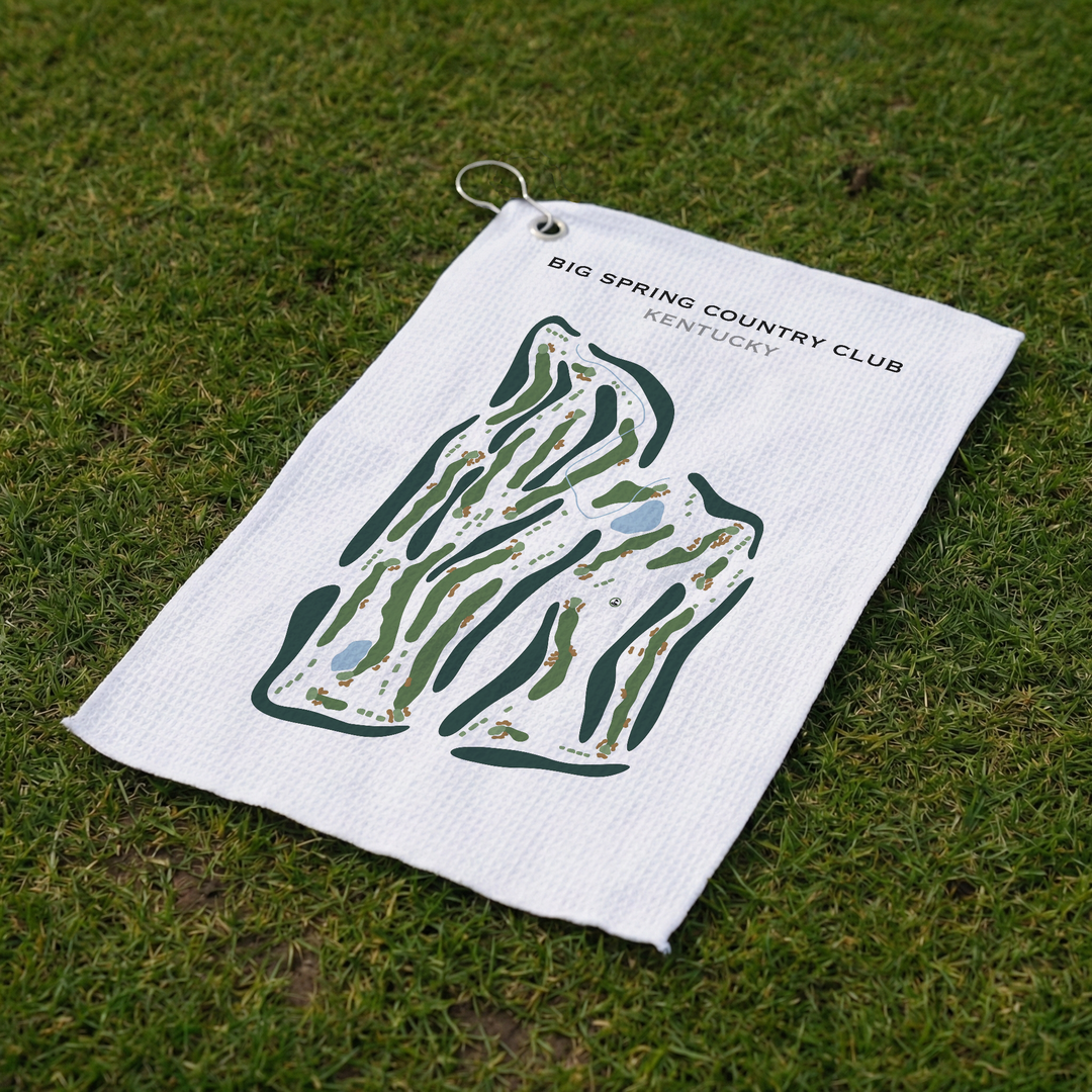 Big Spring Country Club, Kentucky - Printed Golf Course