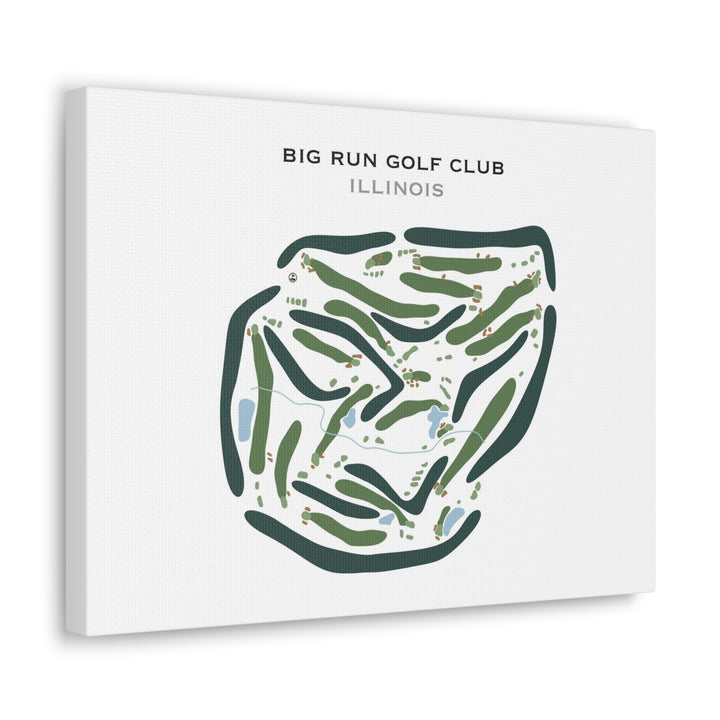 Big Run Golf Club, Illinois - Printed Golf Courses