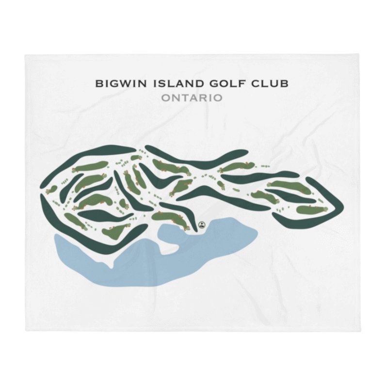 Bigwin Island Golf Club, Ontario, Canada - Printed Golf Courses